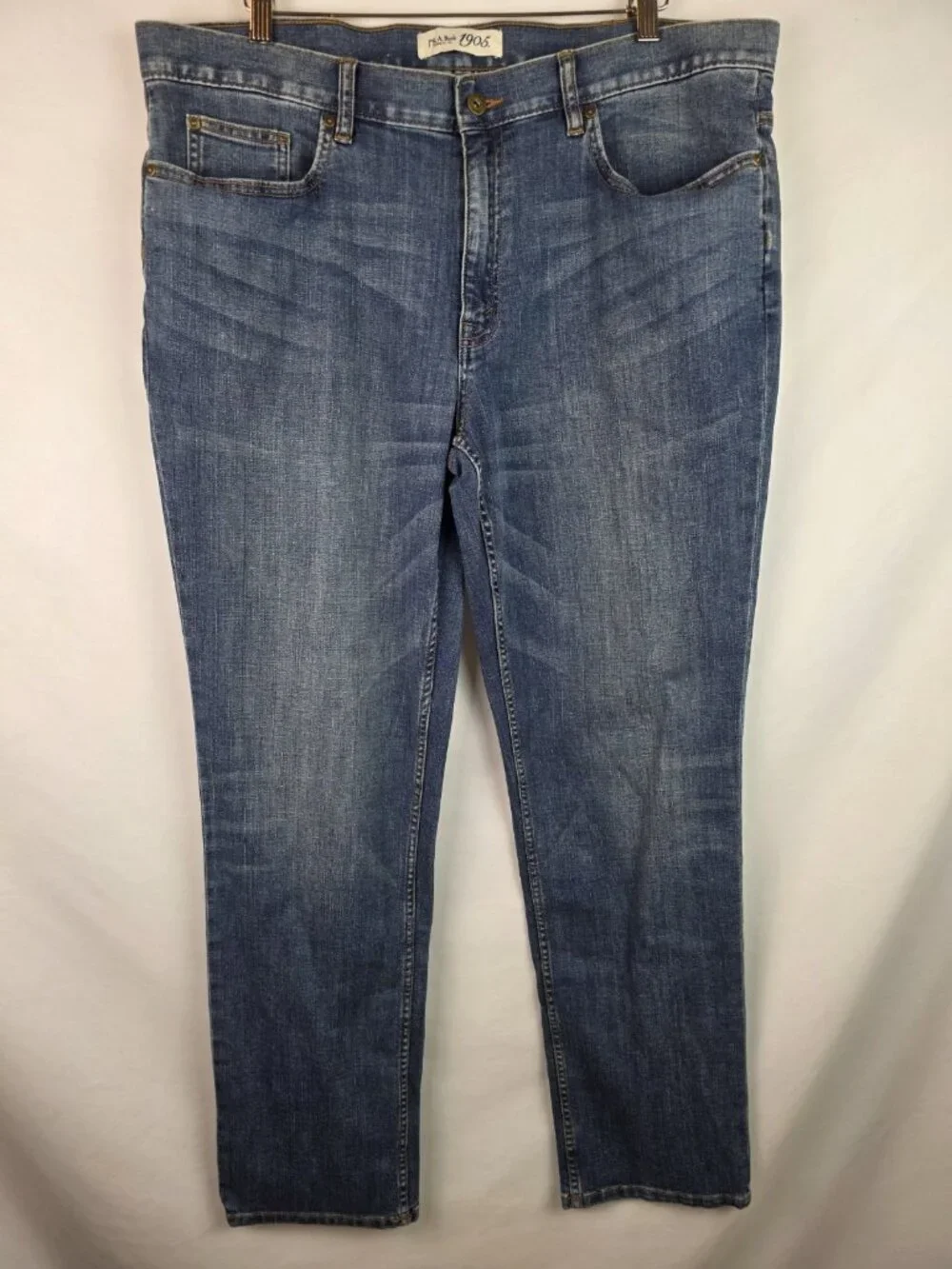 Jos A Bank 1905 Men's Jeans Size 40 x 32 Blue Tailored Fit Denim Jean Pants